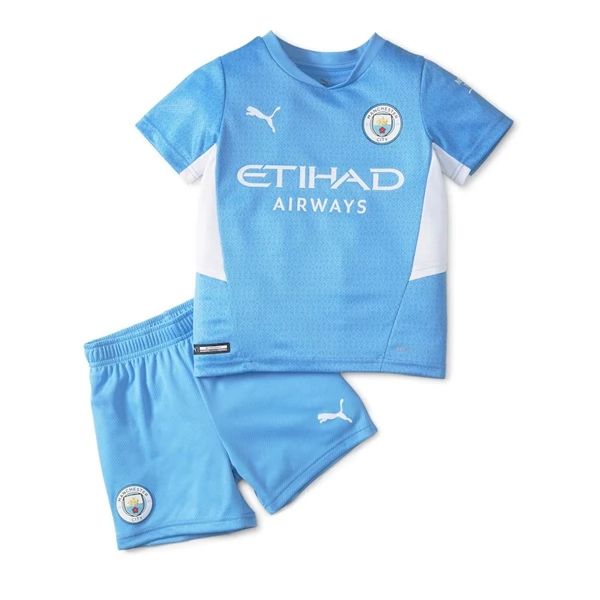 Otroški Manchester City Nogometni Dresi Kompleti Domači 2021-22