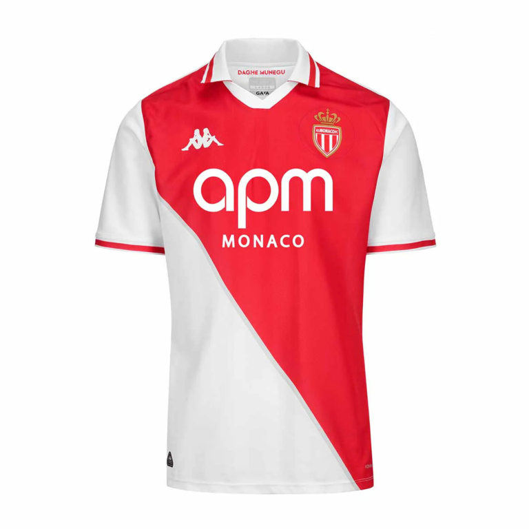 AS Monaco Nogometni Dresi Domači 2024-2025